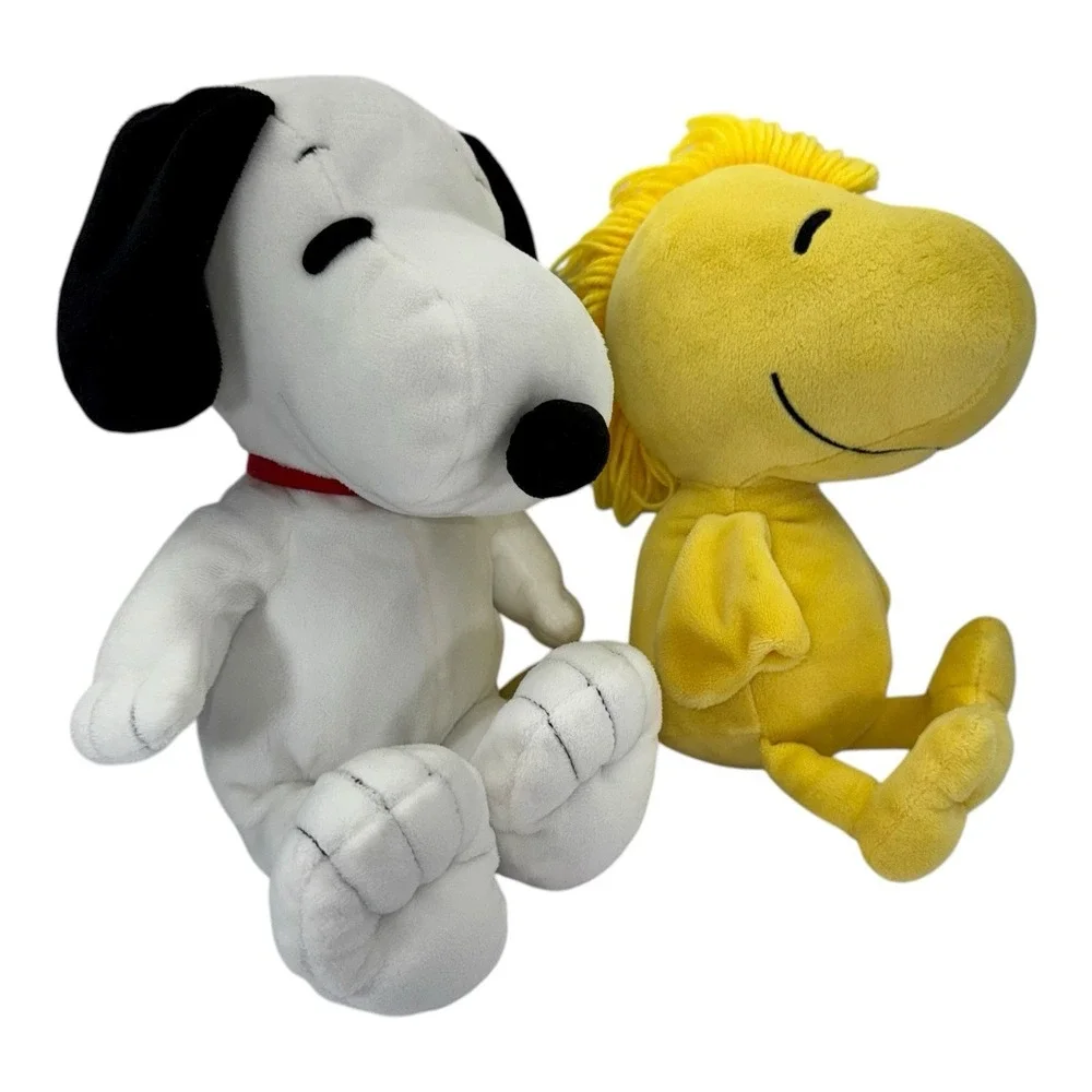 Kohl's Care Peanuts Snoopy And Woodstock Plush 14-15 in - Picture 4 of 13